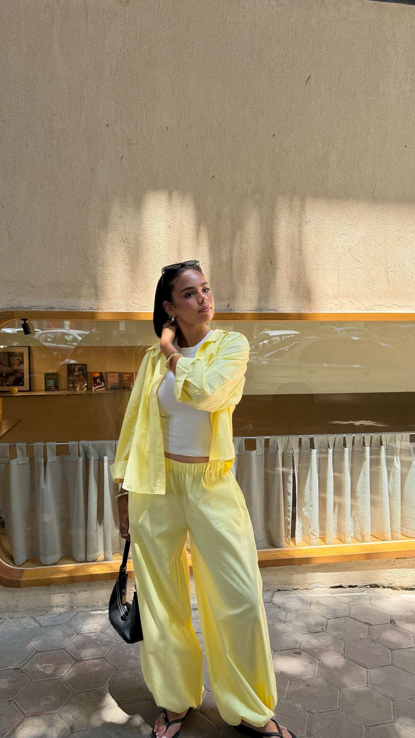 Soft Structure Set In Butter Yellow