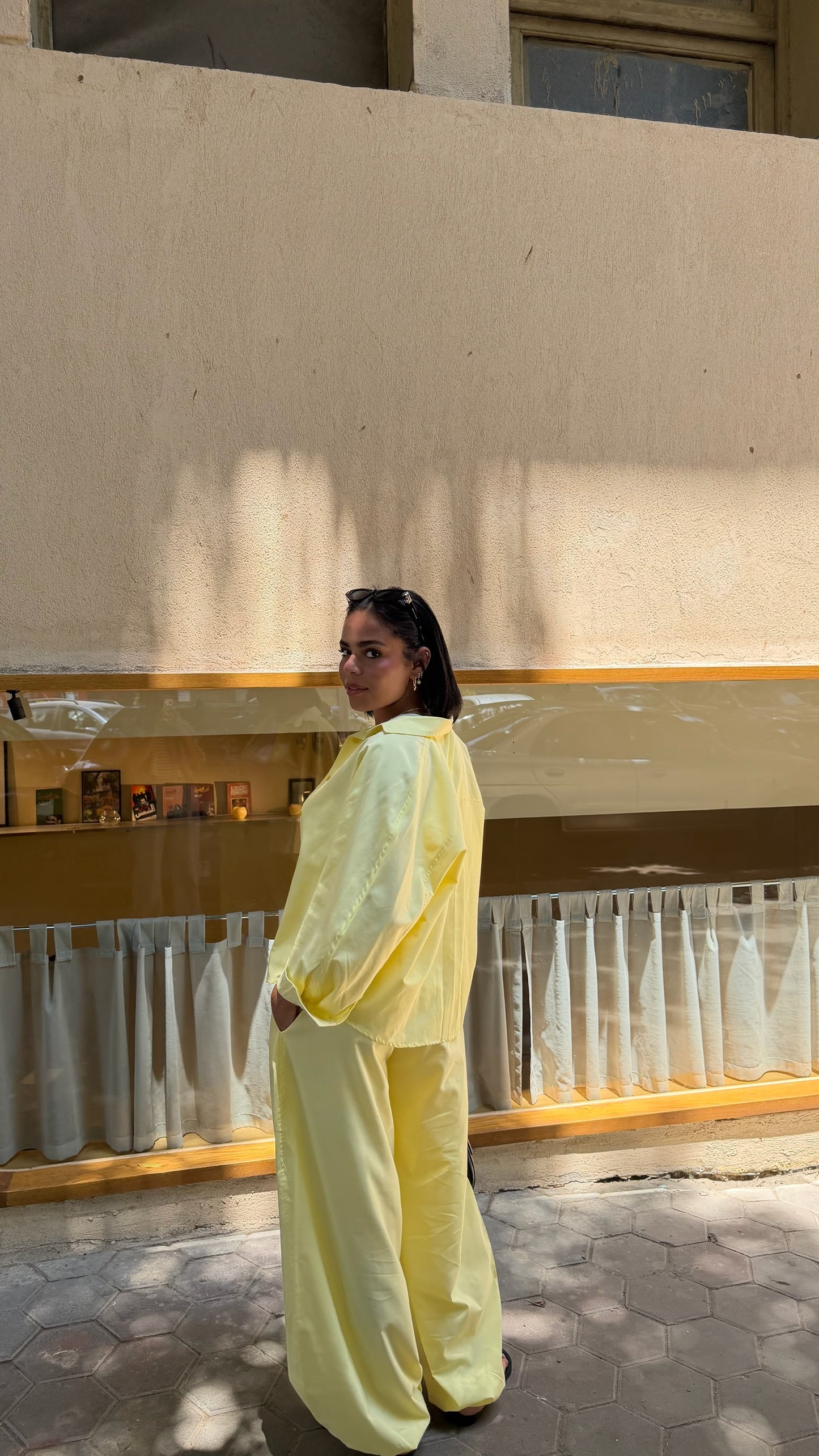 Soft Structure Set In Butter Yellow