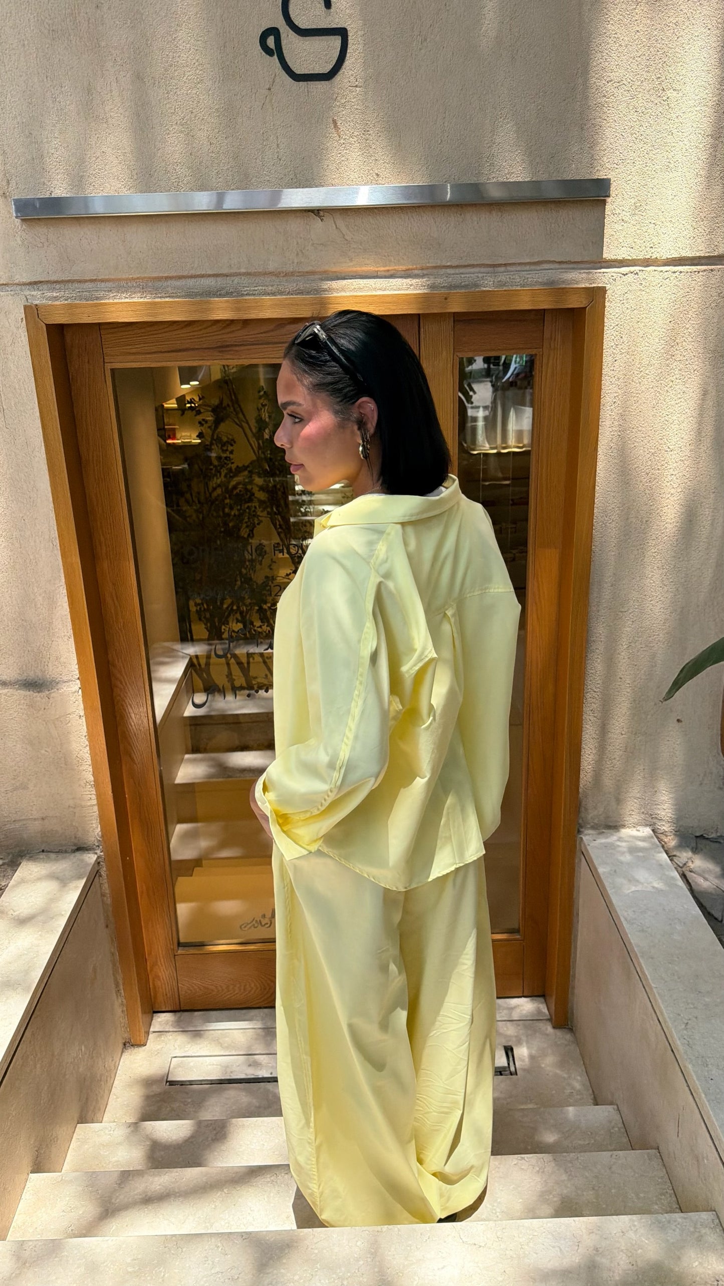 Soft Structure Set In Butter Yellow