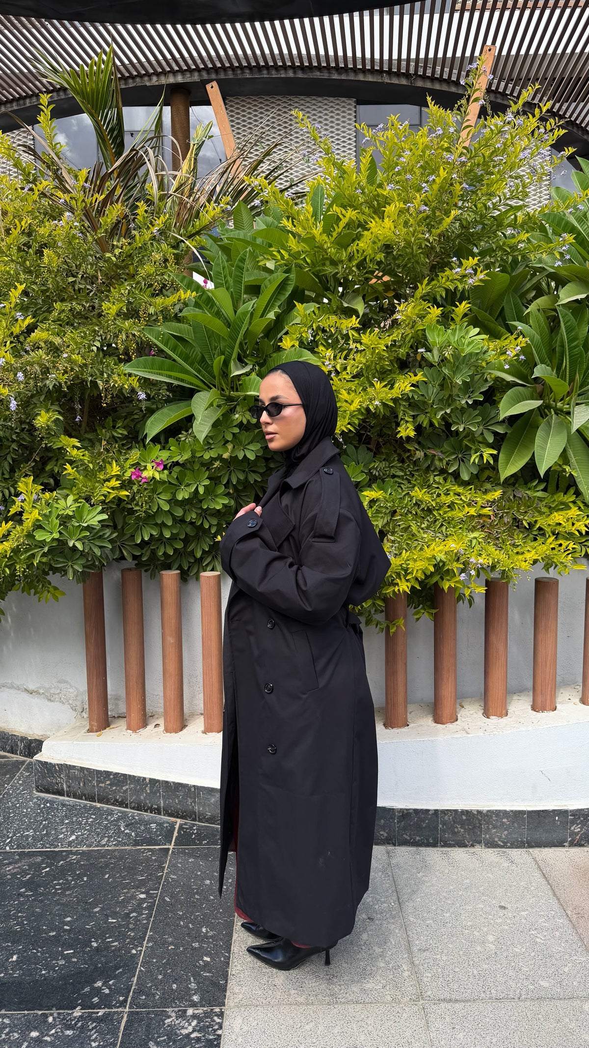 The City Coat In Black