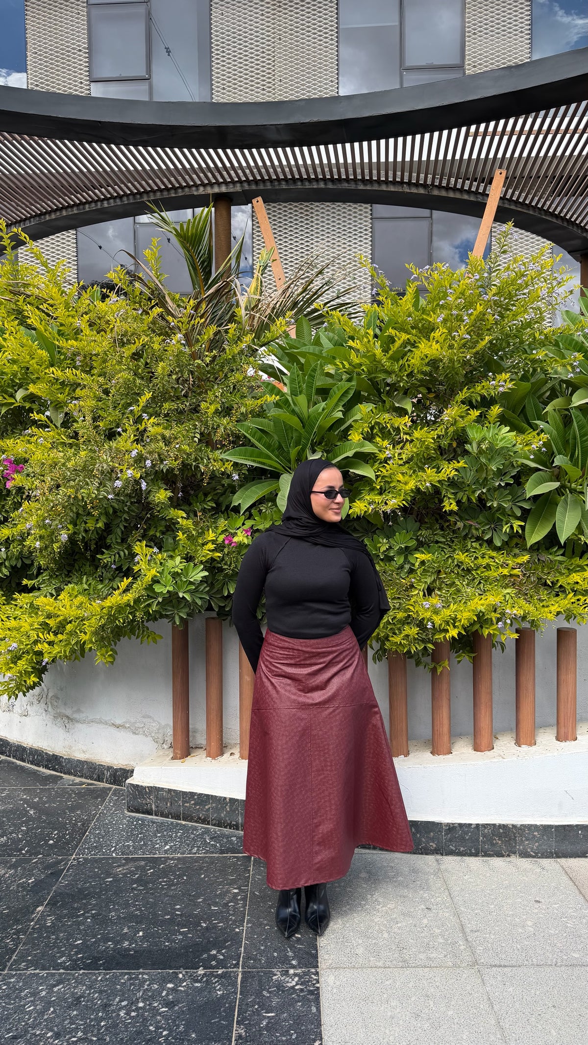 The Statement Leather Skirt