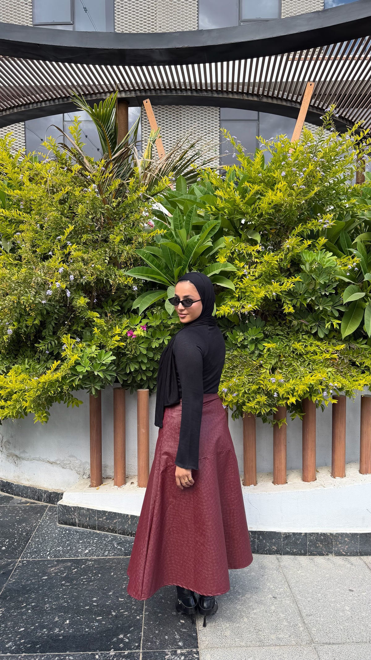 The Statement Leather Skirt