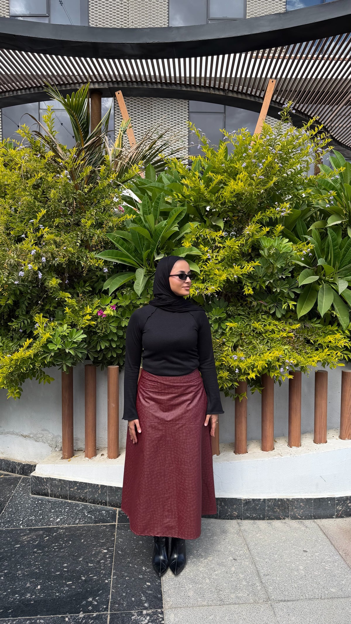 The Statement Leather Skirt