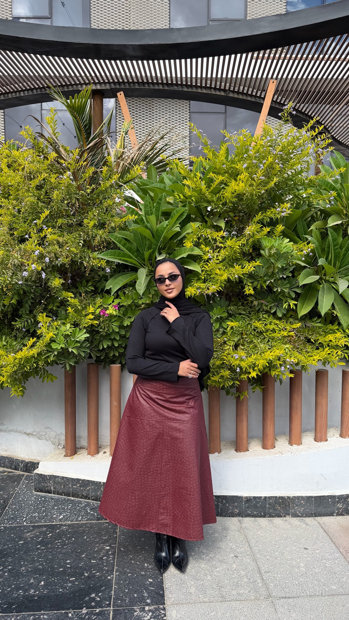 The Statement Leather Skirt