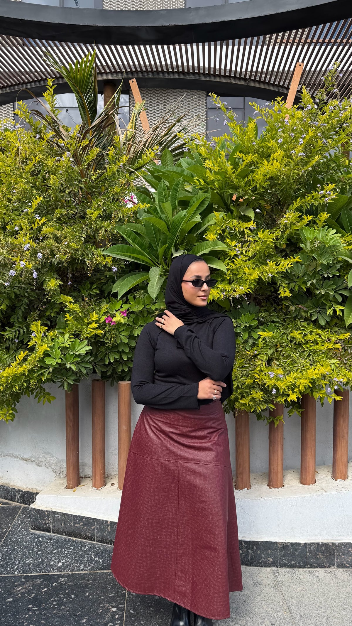 The Statement Leather Skirt