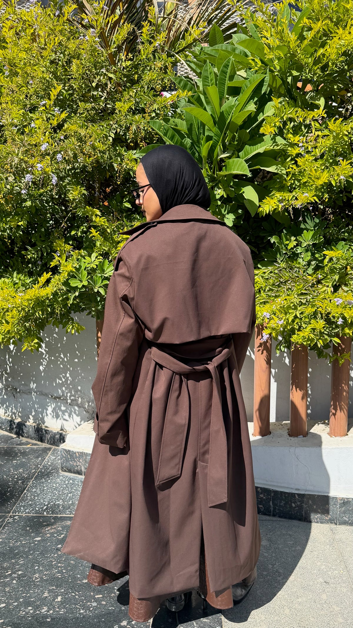 The City Coat In Brown