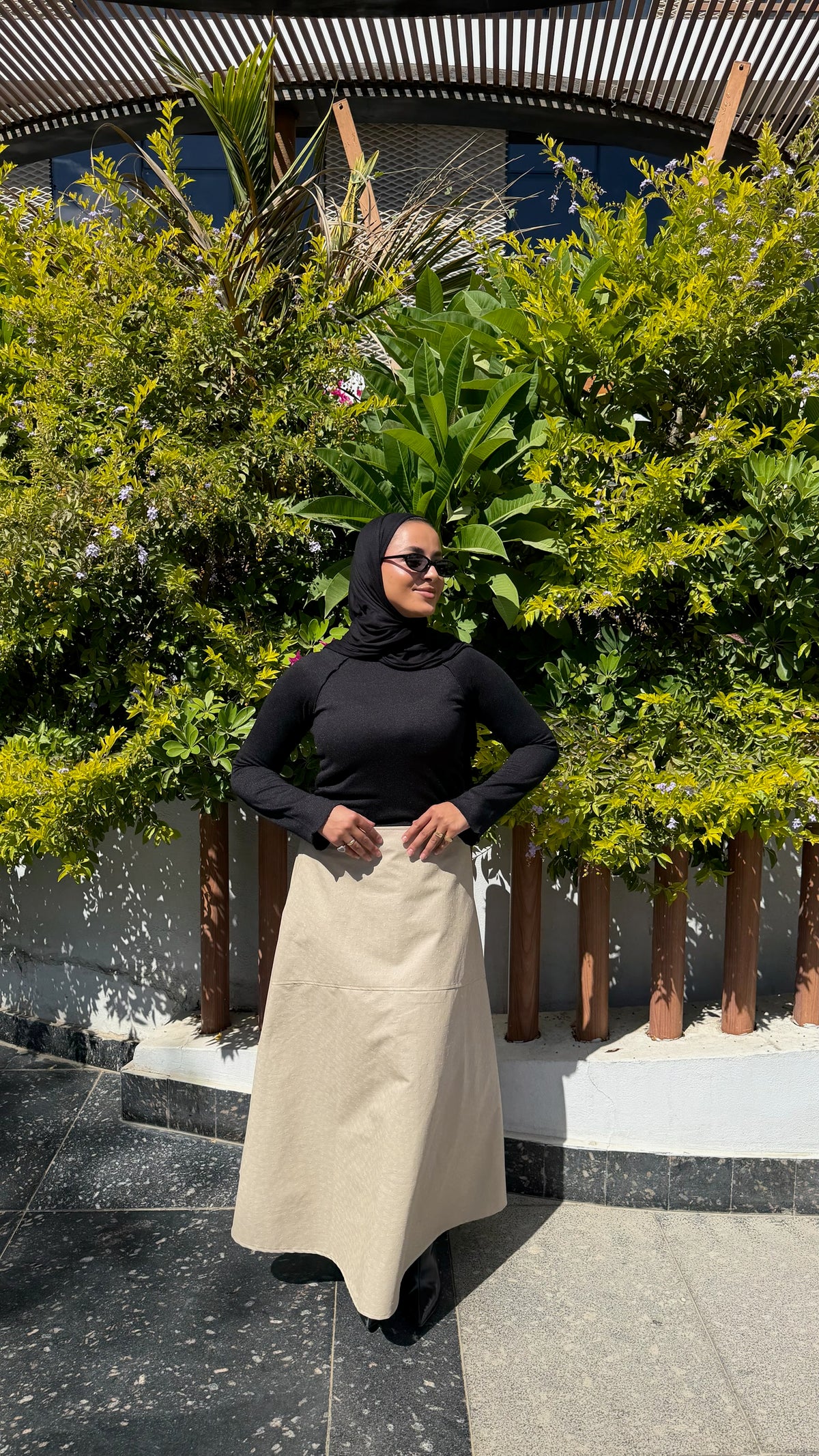 The Statement Leather Skirt