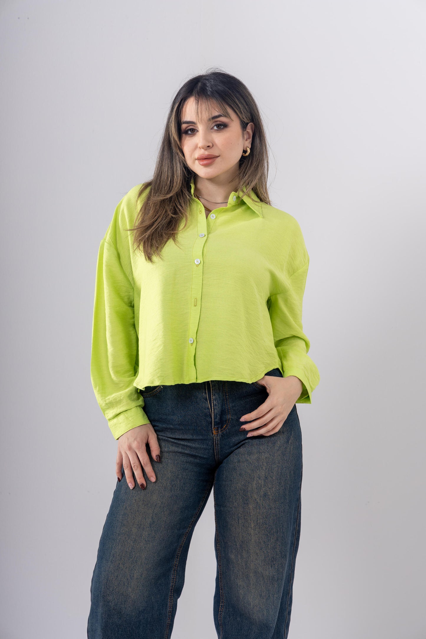 Cropped Linen Shirts