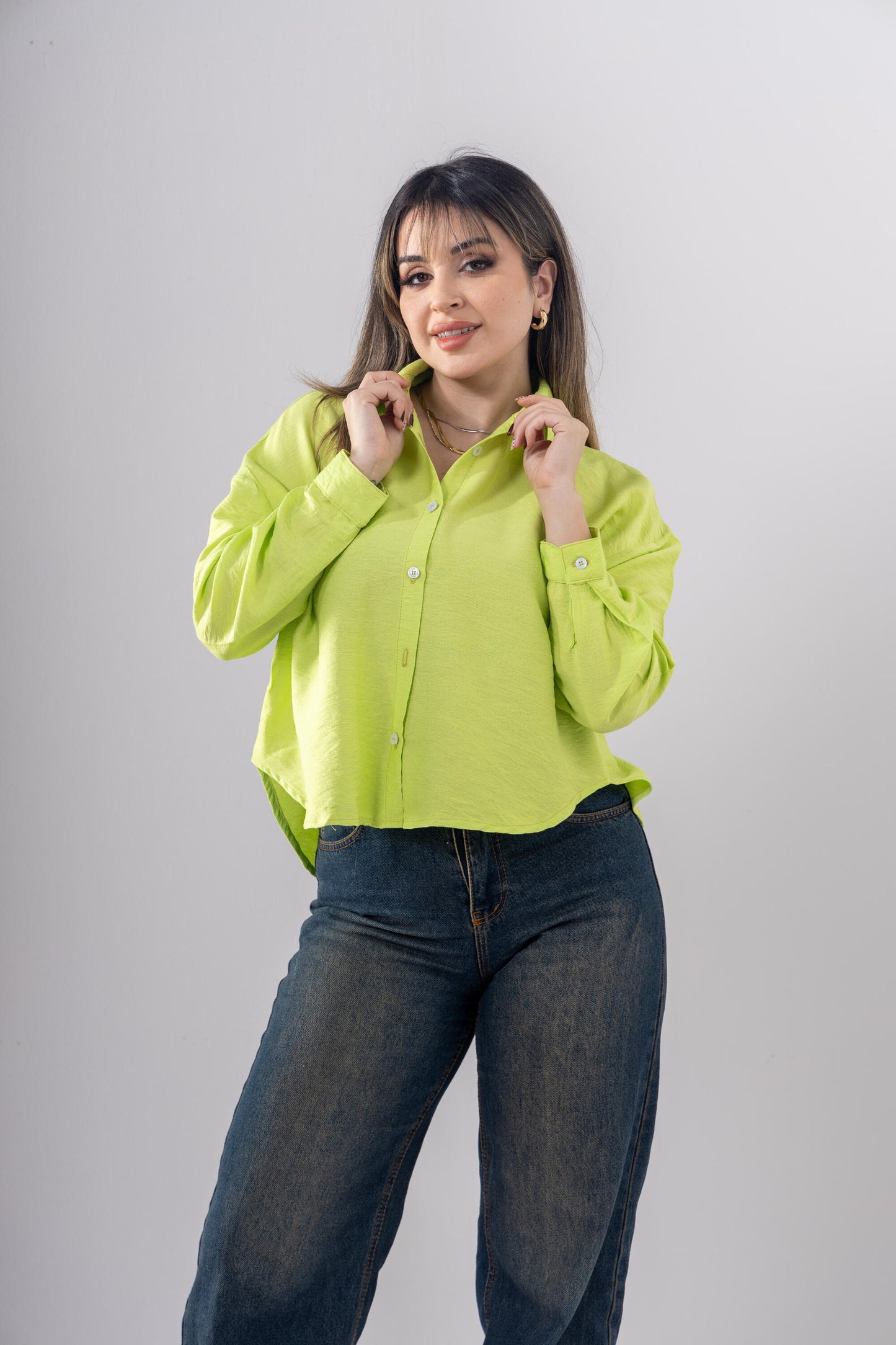 Cropped Linen Shirts